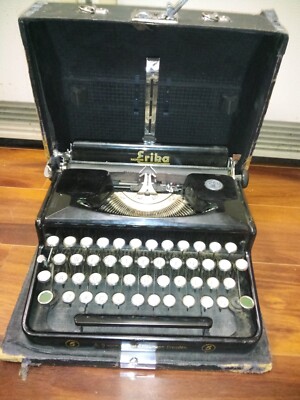 アンティーク タイプライター ケース付き ドイツ Naumann ERIKA Vintage Typewriter Erika - Etsy