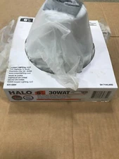 Halo 6" 30 Watt White Trim Ring, Baffle and reflector