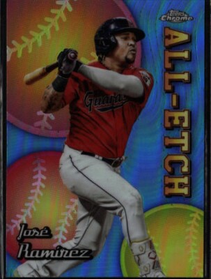 2024 Topps Chrome #CAE-17 Jose Ramirez Chrome All Etch