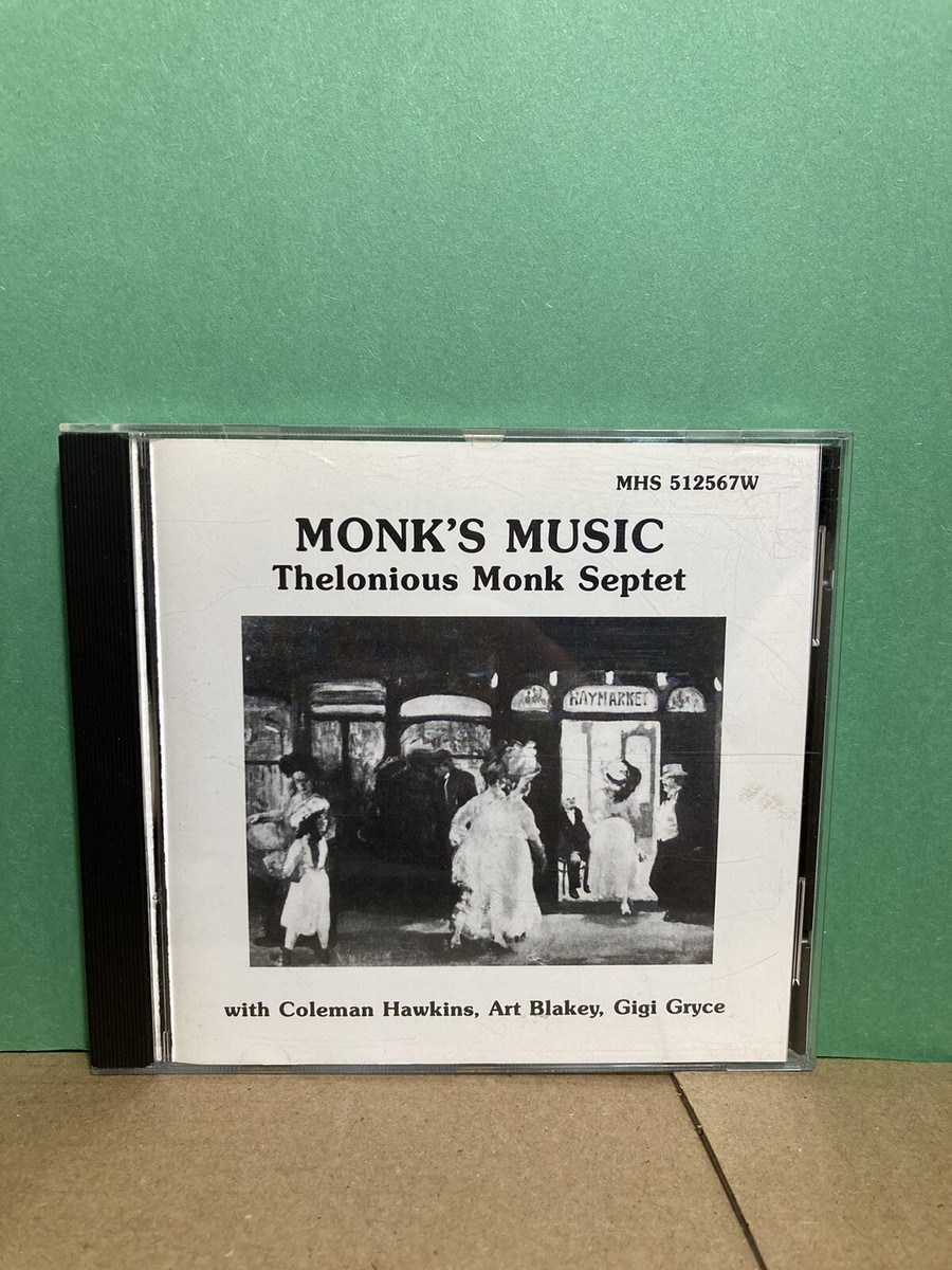 Monk's Music Thelonious Monk Septet CD With Coleman Hawkins Art