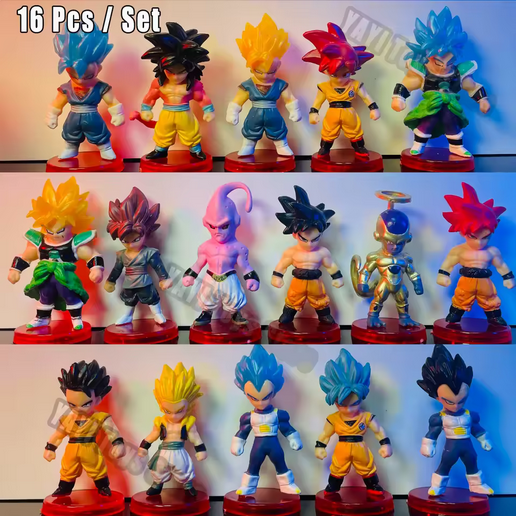 Lot De Figurines Dragon Ball Z - AB Toys Et Autres - État Satisfaisant