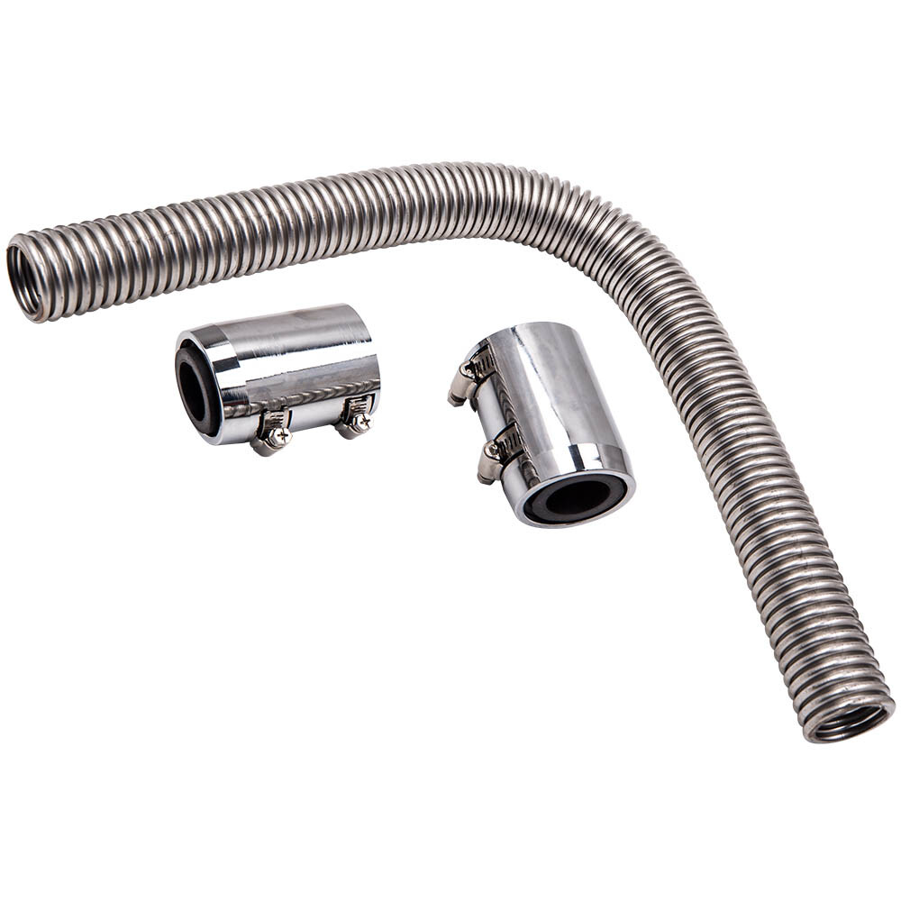 Durite de radiateur flexible en acier pour sublimer votre moteur lors des rassemblements auto
