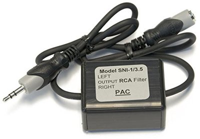 PAC SNI135 Noise Filter For 3.5 Aux. Between Audio Source & Radio