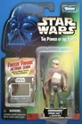 Star Wars POTF Orrimaarko Prune Face with Blaster Rifle, Freeze Frame Green Card