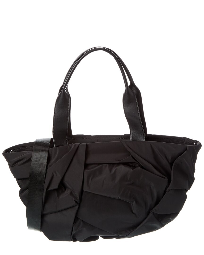 Женская плиссированная сумка из нейлона Dolce Vita Tammy черного цвета 13390₽