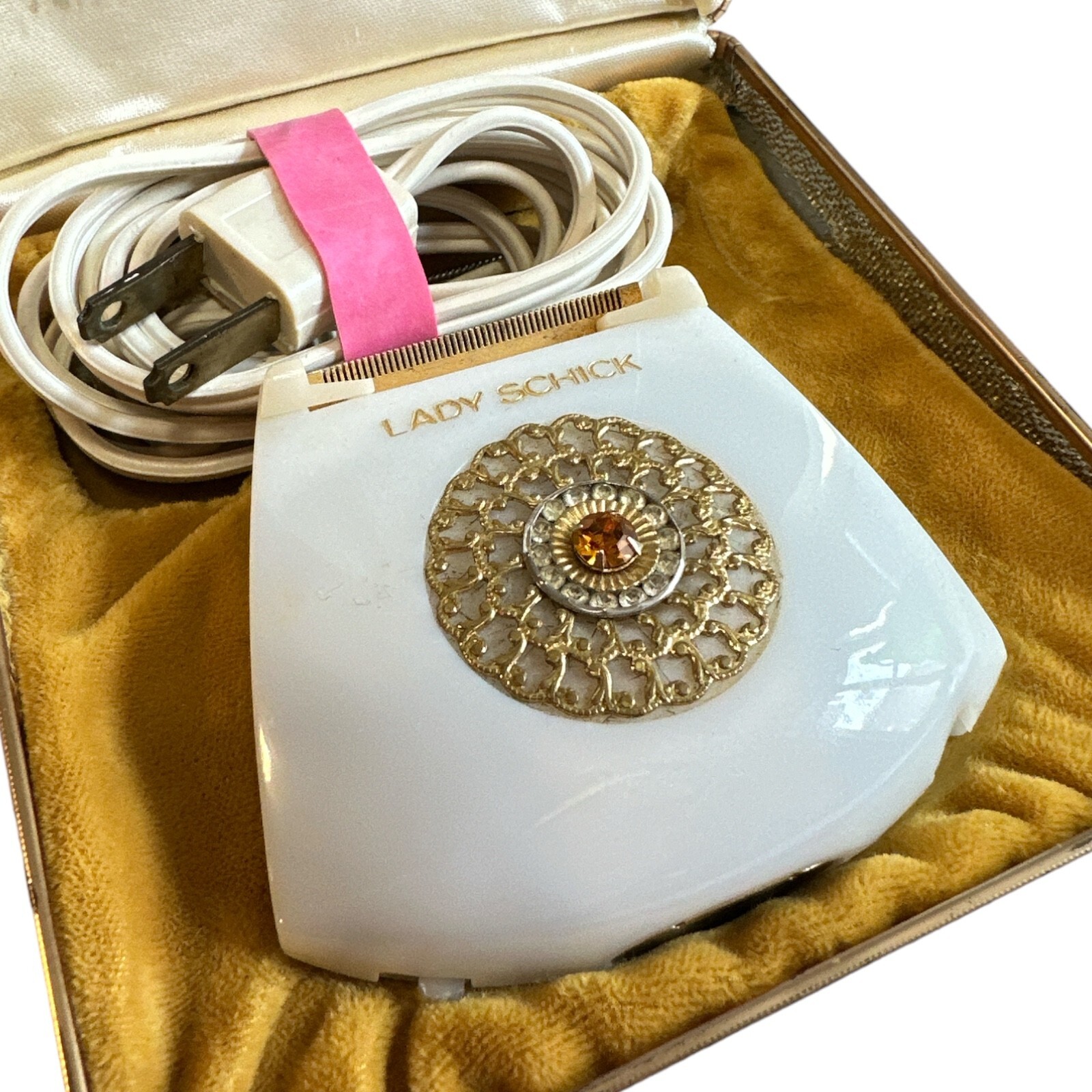 Vintage Lady Schick Crown Jewel Model 110 Electric woman's Razor/Shaver