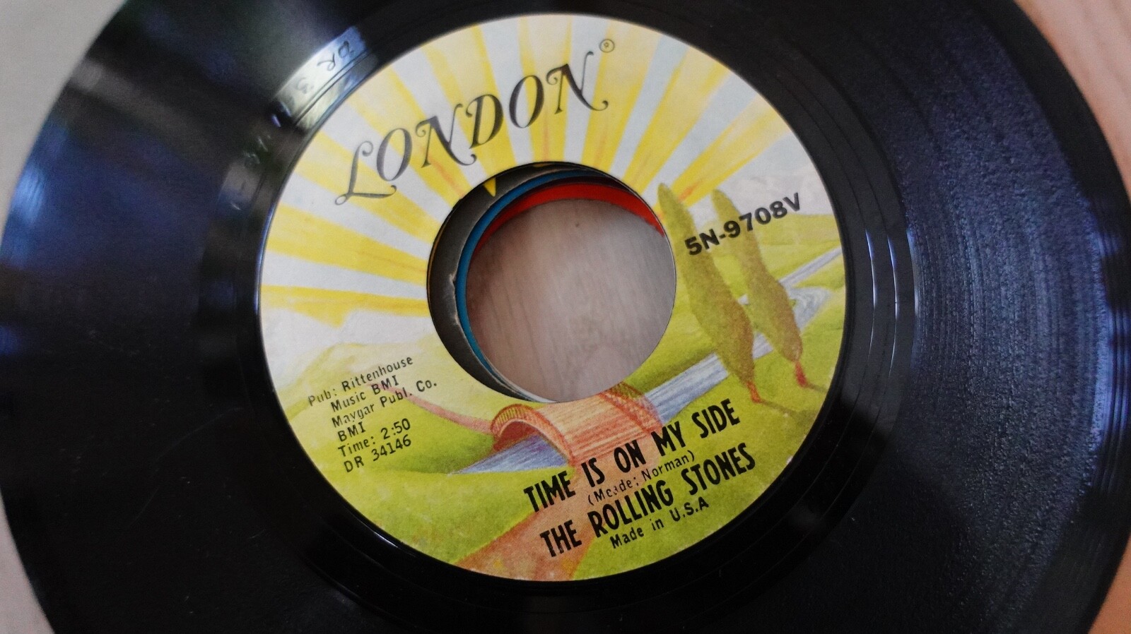 The Rolling Stones "Time is On My Side" LONDON 5N9708V 45 eBay