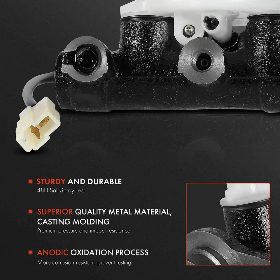 Cilindro maestro de freno con depósito para Dodge Colt 1984-1987 Mitsubishi Plymouth Foto 2 de 4