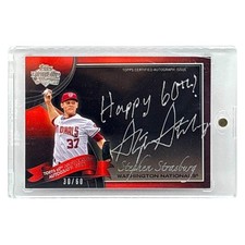 Topps MLB Diamond Anniversary Stephen Strasburg Nationals Card 2011 #60A-SS
