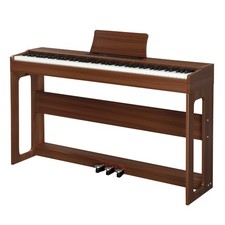 Full 88 Key Weighted Digital Piano Electronic Keyboard w/ Stand 3 Pedal