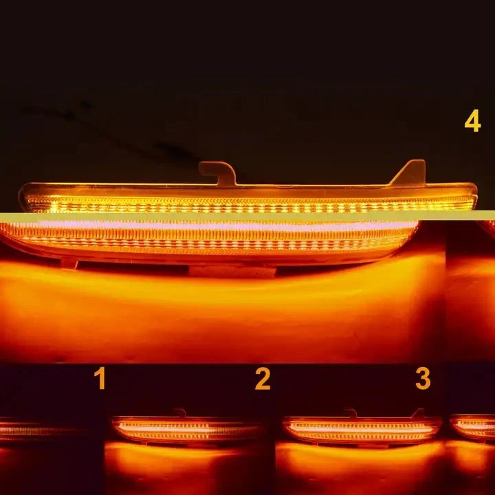 Лампа указателя поворота для последовательного бокового зеркала для Peugeot 208 2008 2012-2020 годов выпуска - Изображение 2 из 4