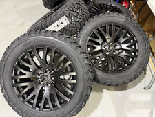 SET OF 4 20"  LAND ROVER DEFENDER 90 110 130  rims TIRES BF GOODRICH ko3 NEW !