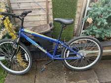 Piranha Carbonite Blue Kids Hybrid Bike,24 Inches, Unisex, Used