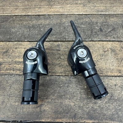 SRAM Bar End Shifter Set Pair Road TT Tri Bike Barcon Aero
