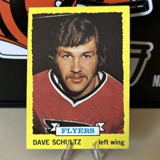 1973/74 Topps #149 Dave Schultz Rookie Card EX