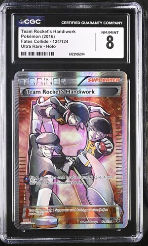 Team Rocket's Handiwork graded CGC 8 for sale on eBay