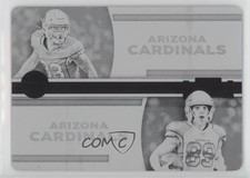 2019 Panini Contenders Printing Plate Black 1/1 Byron Murphy Andy Isabella b8h