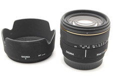 Sigma AF 30mm f/1.4 EX DC Lens for Sony Minolta A mount, Mint Condition