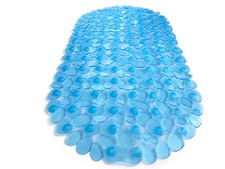 “Pebbles” Non-Slip Bathtub & Shower Mat 27”x14” Oval - Non-Toxic - Safe, Clea...