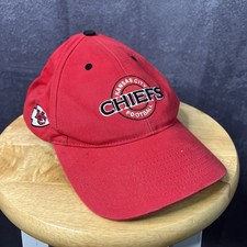 Vintage Kansas City Chiefs Hat 90s Strap Back Twin Enterprise One Size
