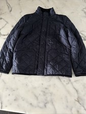 Crewcuts J. Crew Boys' Navy Blue Quilted Barn Jacket - Sz 12