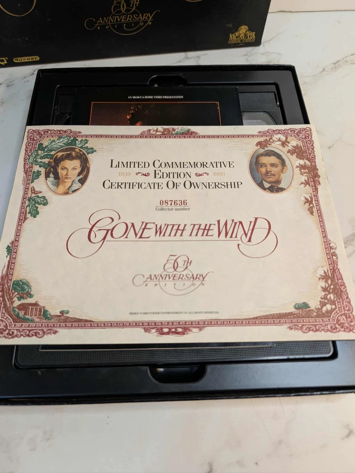 Gone With The Wind 50th Anniversary 2 VHS Box Set - Image 2 of 4