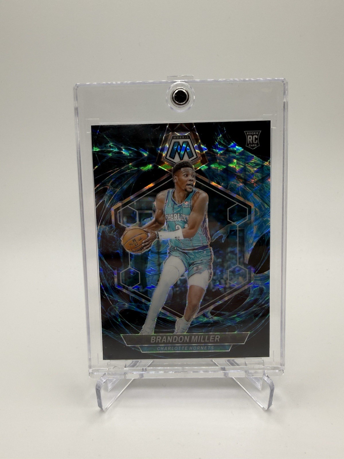 2023-24 Panini Mosaic - Rookies Brandon Miller #202 Genesis Mosaic Prizm (RC)
