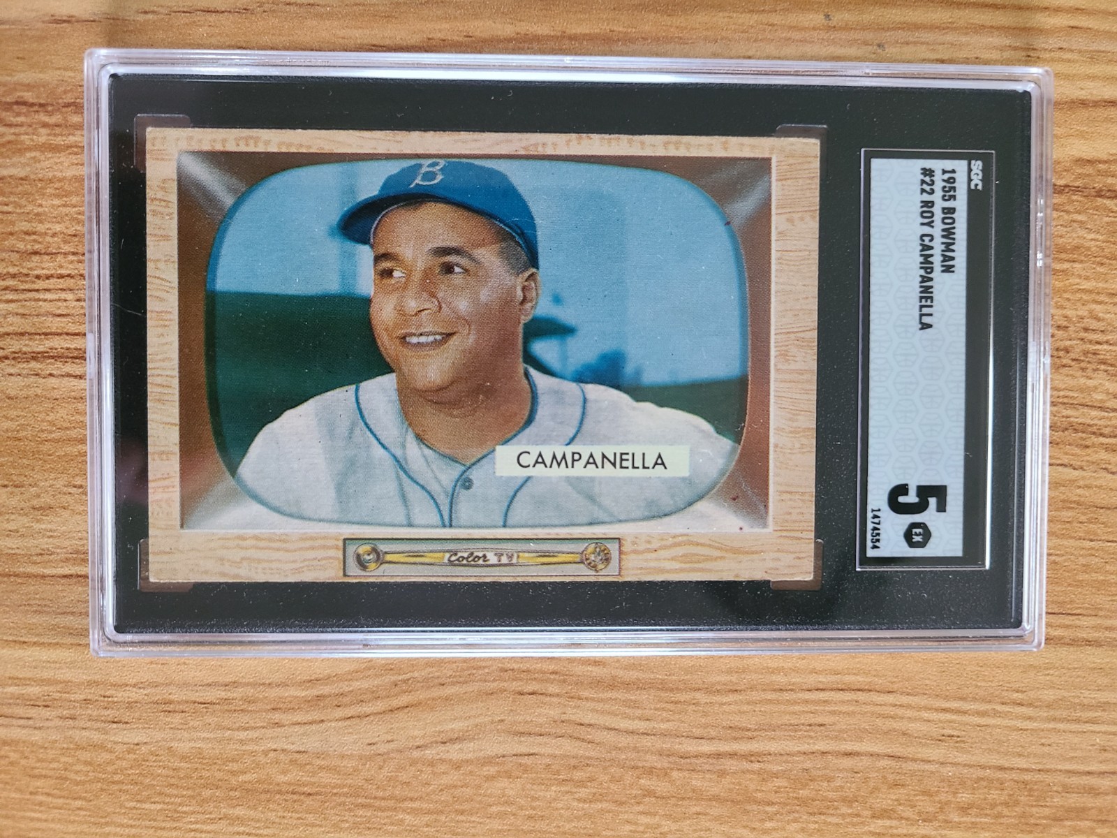 1955 Bowman #22 Roy Campanella SGC 5 Ex Excellent Brooklyn Dodgers HOF