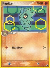 Pokemon Pupitar 58/101 EX Dragon Frontiers Common MP on eBay