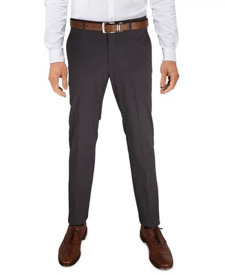 Tommy Hilfiger Mens Modern fit Dress Pants 36W 30L Charcoal