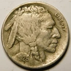 1926 P Buffalo Nickel  VF- EF   Actual Coin Pictured- Not Chemically Treated