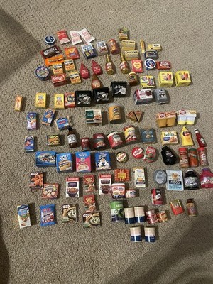 Mini Brands Toys, Food, Candies Etc Lot Of Aprox 100 Random Pieces