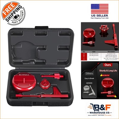 4PCS Aluminum Transmission Service Kit for Mercedes Benz 9G-Tronic ATF Changes