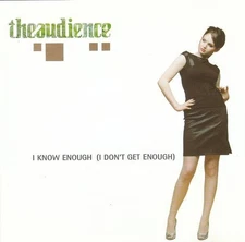 theaudience – I Know Enough CD Single NL2 NO Case Sophie Ellis-Bextor