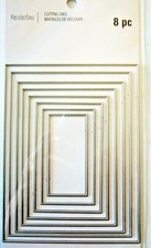 Nesting Rectangles Thin Metal Die Set by Recollections 655919 NEW 