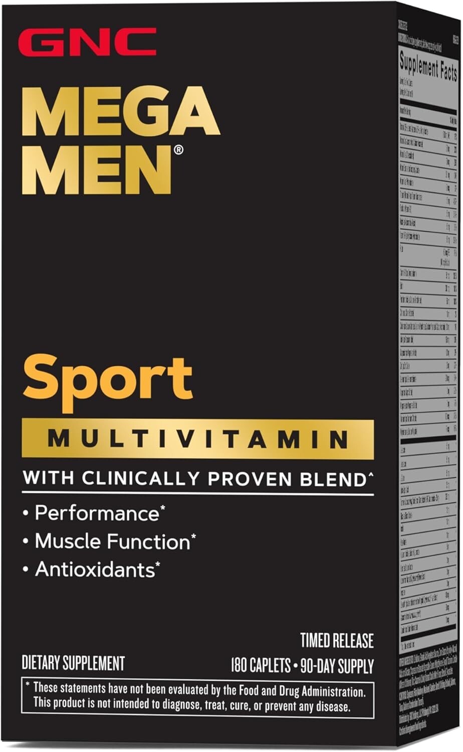 Mega Men Sport Multivitamin 180 Tablets Free Ship Exp 06/2026