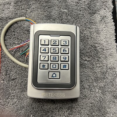 T-AC04 Access Control Keypad IP68 Waterproof Metal PIN Code RFID 125KHz