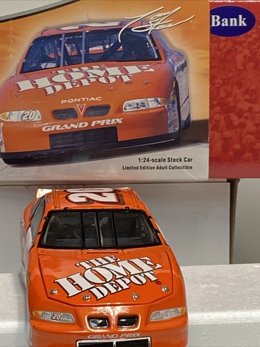 2000 TONY STEWART #20 • BANK • HOME DEPOT • RCCA  ACTION • 1:24 • CLEAR WINDOW - Picture 1 of 12