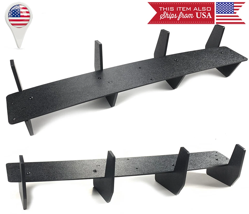 Divisor de extensión de hoja de viento de valencia difusor de parachoques de 32" aleta de tiburón para Hyundai Foto 4 de 4