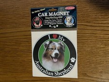   I    My Australian Shepherd  Magnet BRAND NEW In Orig. Celo Pkg. E SPets