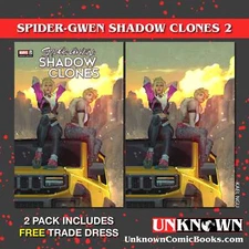 [2 Pack] Spider-Gwen: Shadow Clones #2 Unknown Comics Kael Ngu Exclusive Var (04