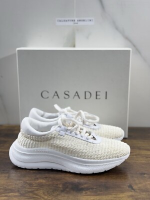 Casadei Mia Sportschuhe Weiß Luxury Casadei Frauenschuhe Extra Leicht 37