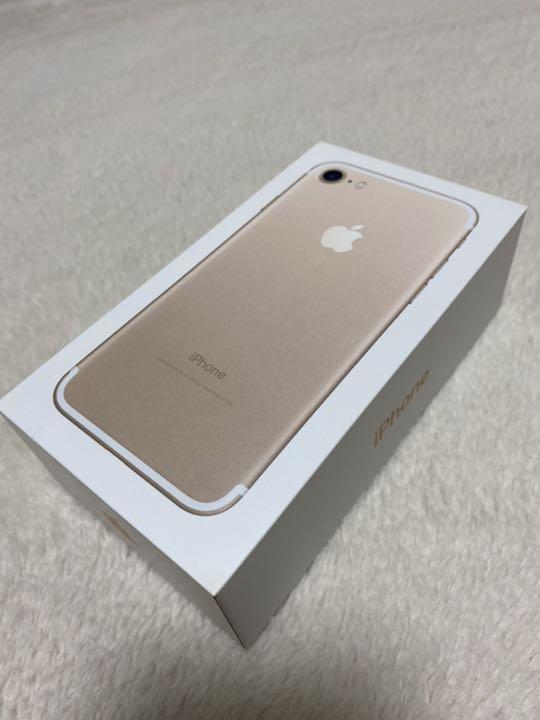 箱付き⭐︎iPhone7 32GB ゴールド SIMフリー iPhone本体 iPhone 7 - 32GB ゴールド SIMフリー｜iPhoneの中古は【セカハン】安心