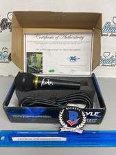NICK JONAS SIGNED AUTOGRAPHED BLACK PYLE MICROPHONE MIC JEALOUS-BECKETT BAS COA