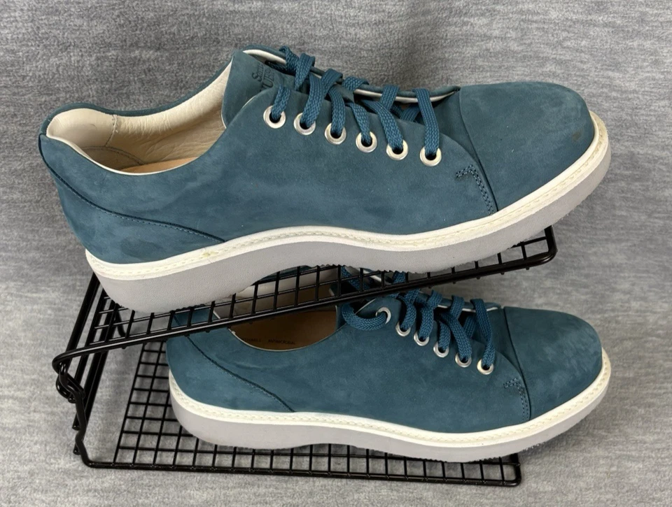 Boné Oxford Feminino Samuel Hubbard Free 7 M Verde Aqua Nubuck Conforto Atlético - Imagem 2 de 4