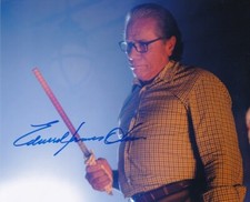 EDWARD JAMES OLMOS signed Autogramm 20x25cm DEXTER in Person autograph COA
