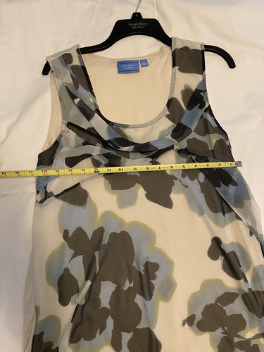 Simply Vera Wang Womens Size L Multicolor Tank Top - Picture 5 of 9