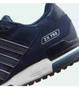 adidas Originals ZX 750 Men's Trainers - Navy/White - IF4901 - UK