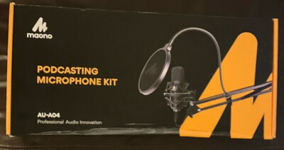 Maono AU-A04 Podcasting Microphone Kit Professional Audio Innovation