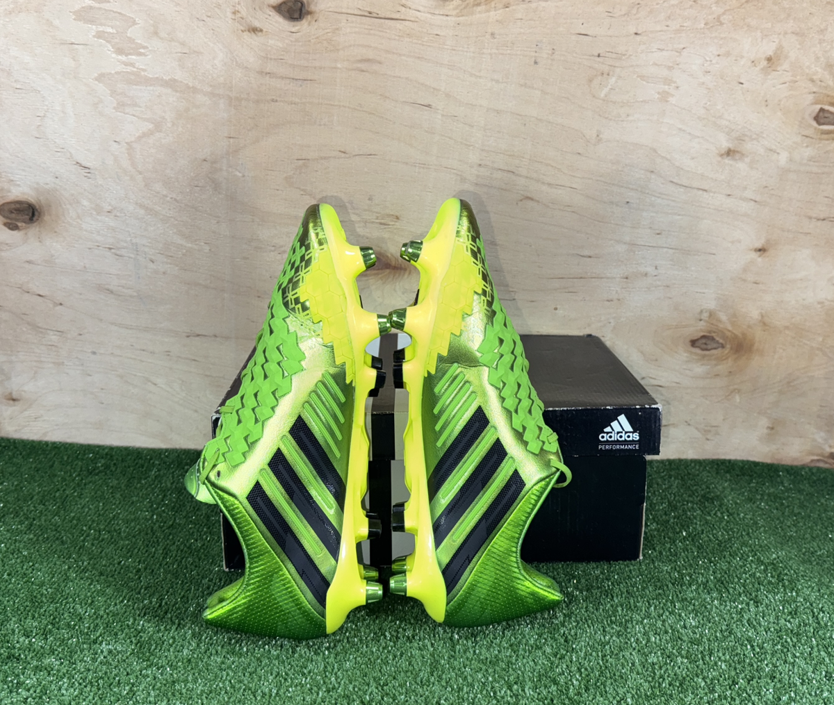 Adidas Predator LZ SG Q21726 Green Elit boots Cleats mens Football